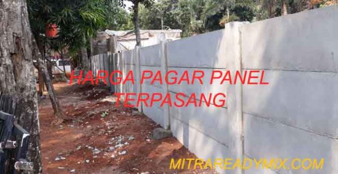 Jual Pagar Panel Harga Terpasang - Berikut Ongkos dan Biaya Borongan